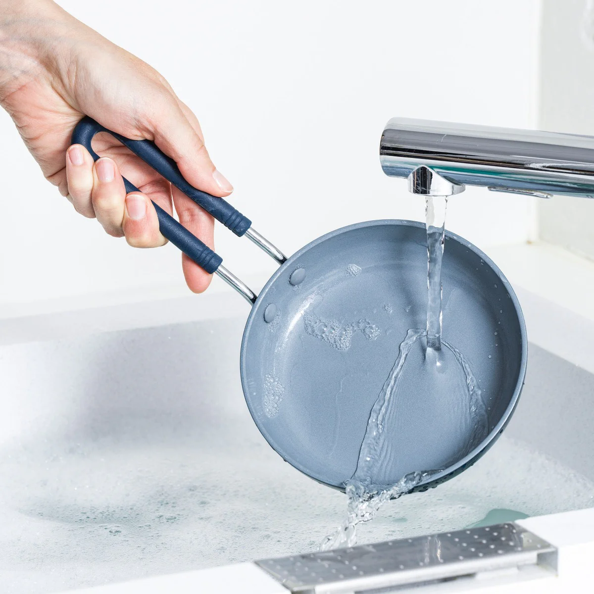 Mini Ceramic Nonstick 5 Frypan | Navy