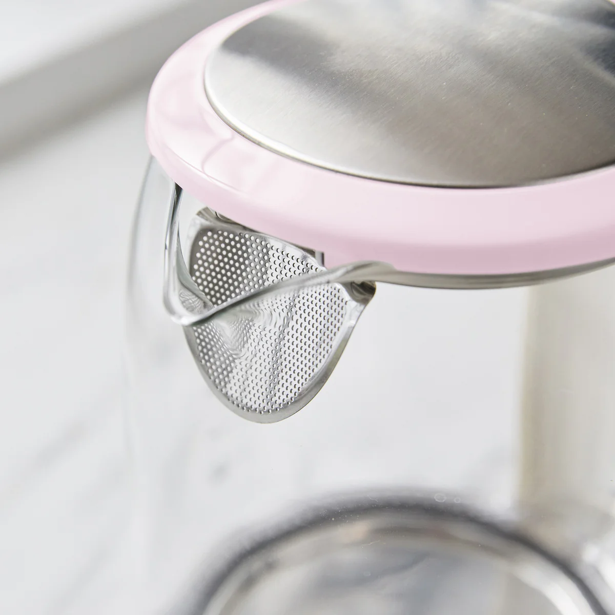 GreenLife Qwik & EZ Glass Kettle | Pink