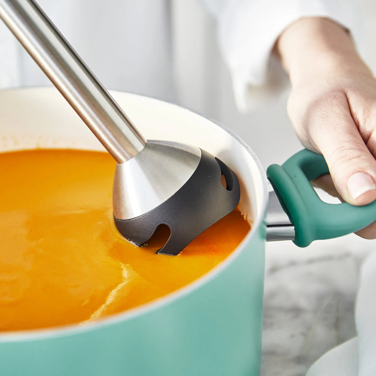 GreenLife Variable Speed Hand Blender | Turquoise