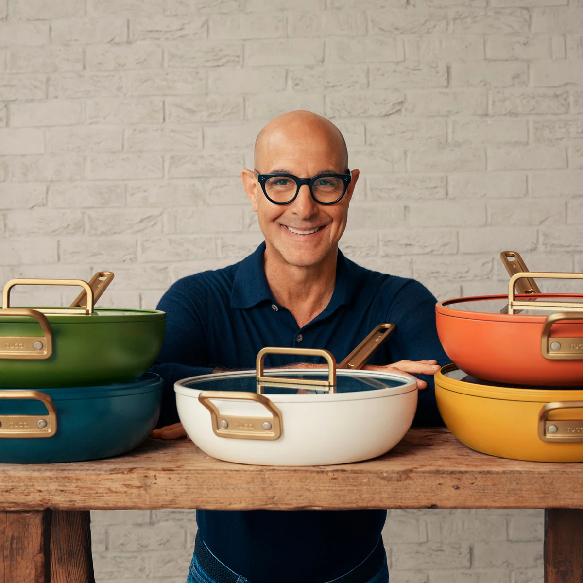 Stanley Tucci™ Ceramic Nonstick 4.5-Quart Stanley Pan Jr. | Venetian Teal