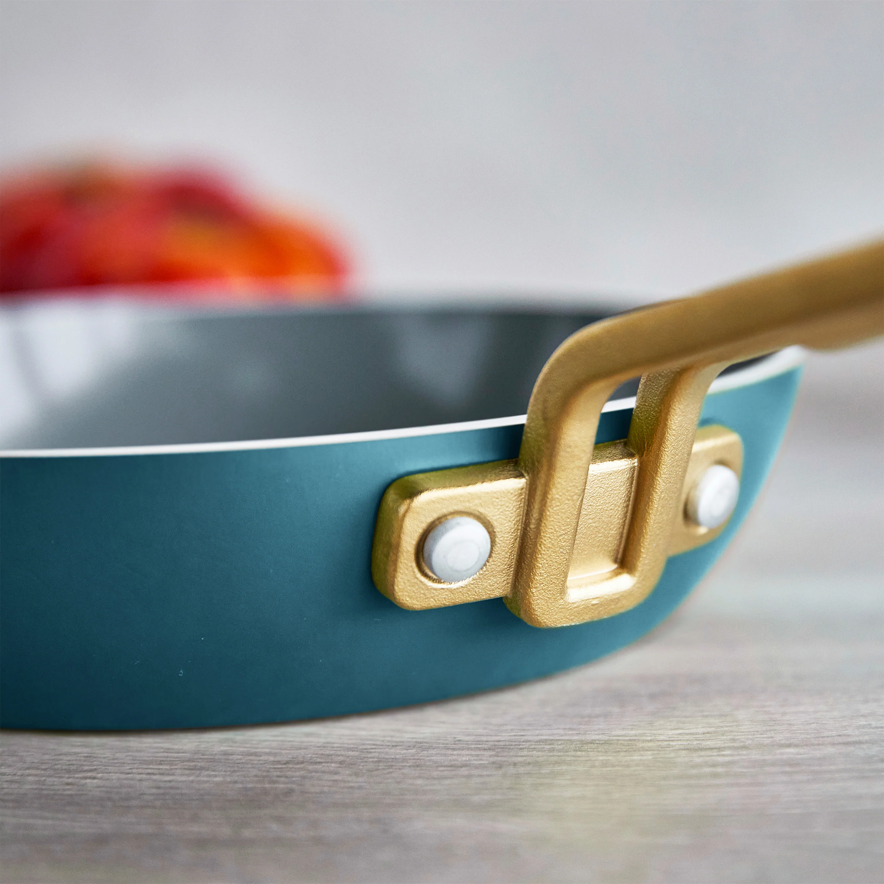 Stanley Tucci™ Ceramic Nonstick 8, 10 and 12 Frypan Set | Venetian Teal