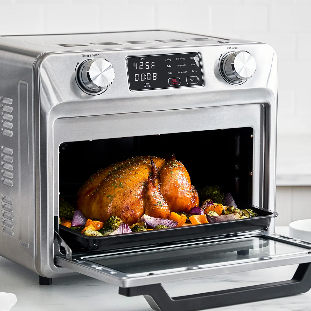Bistro 9-in-1 Air Fryer Toaster Oven