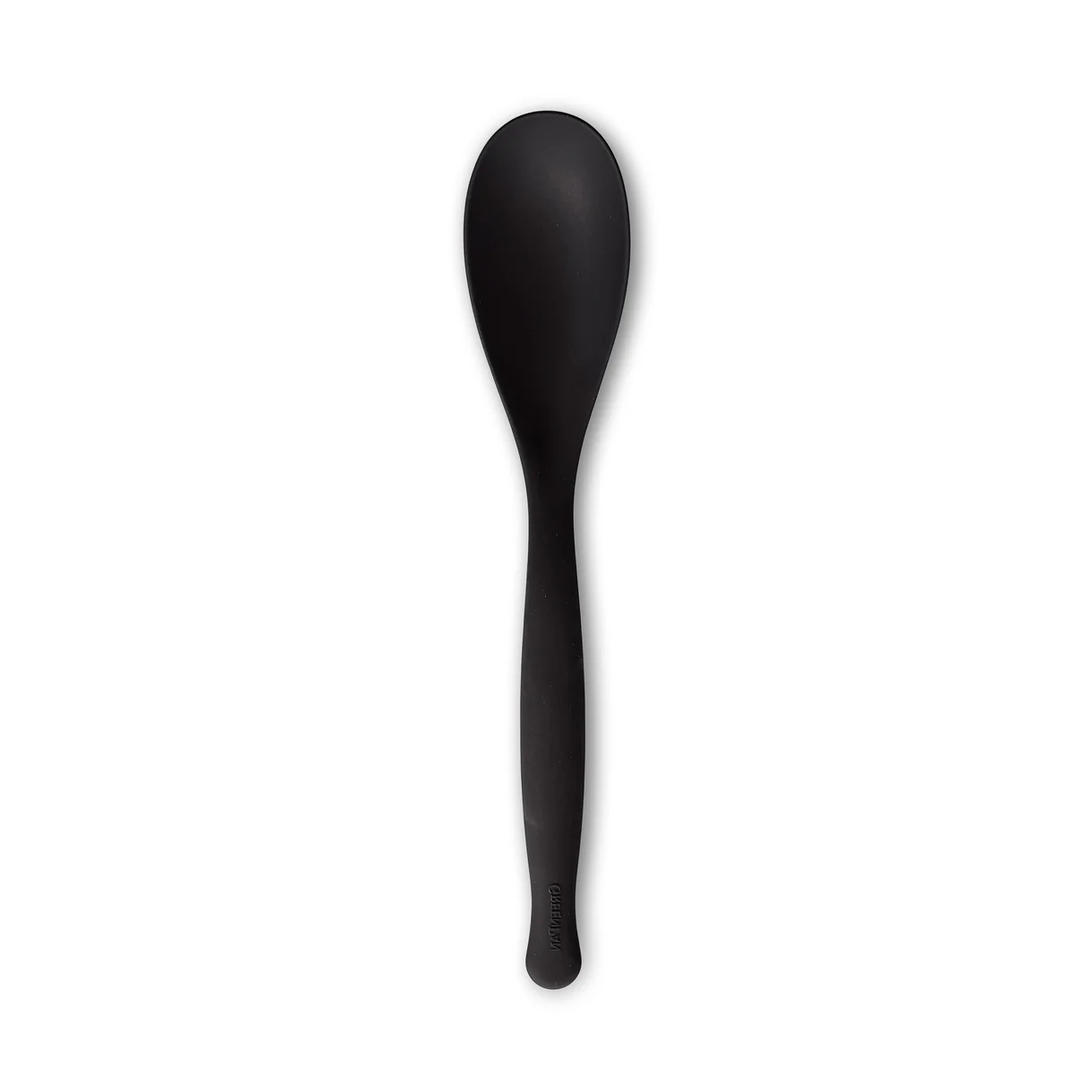 Premiere Silicone Solid Spoon | Black