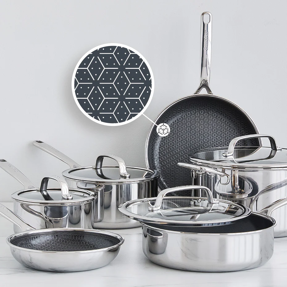 Spectra Thermobond Hybrid Ceramic Nonstick 12-Piece Cookware Set