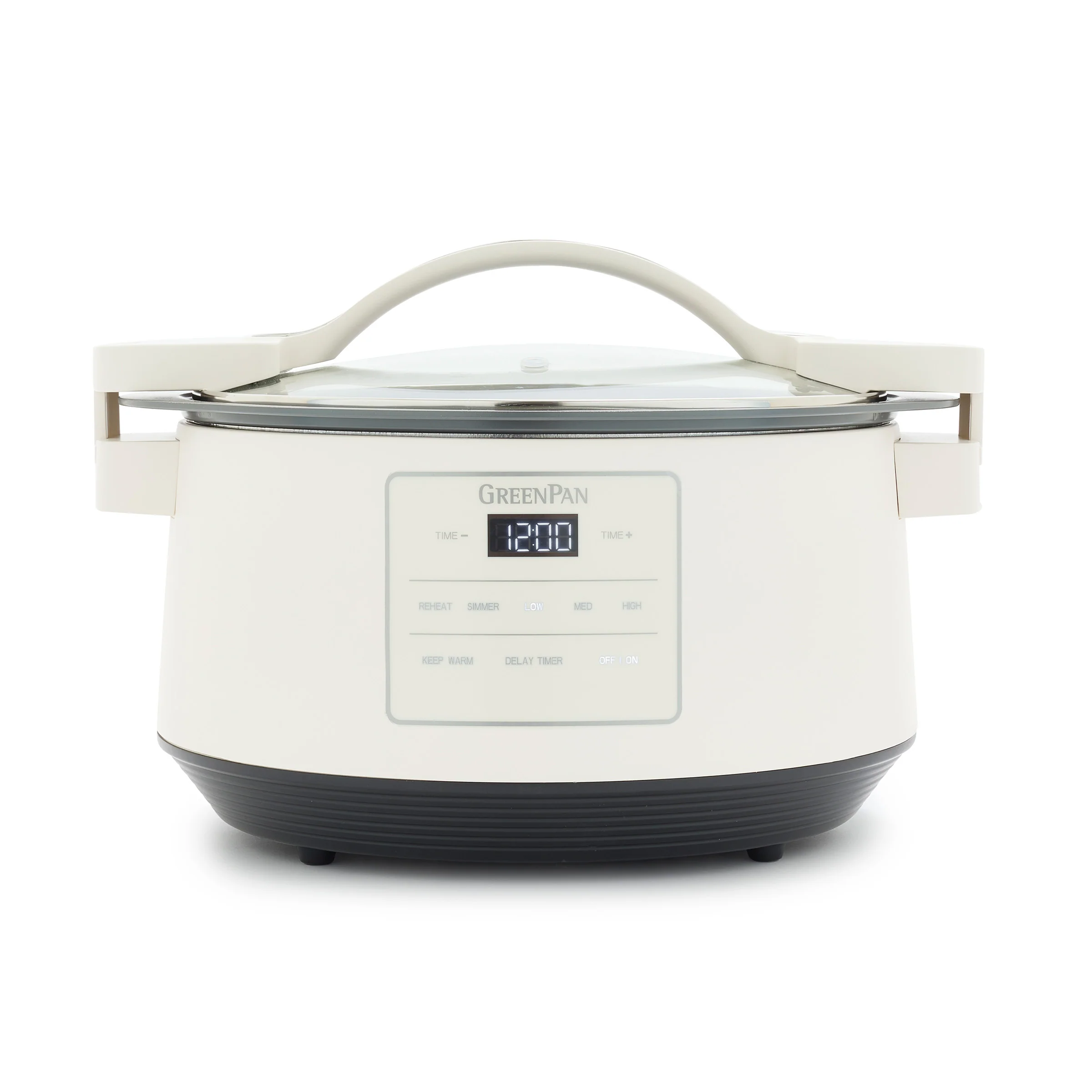8-Quart Locking Lid Slow Cooker | Cloud Cream