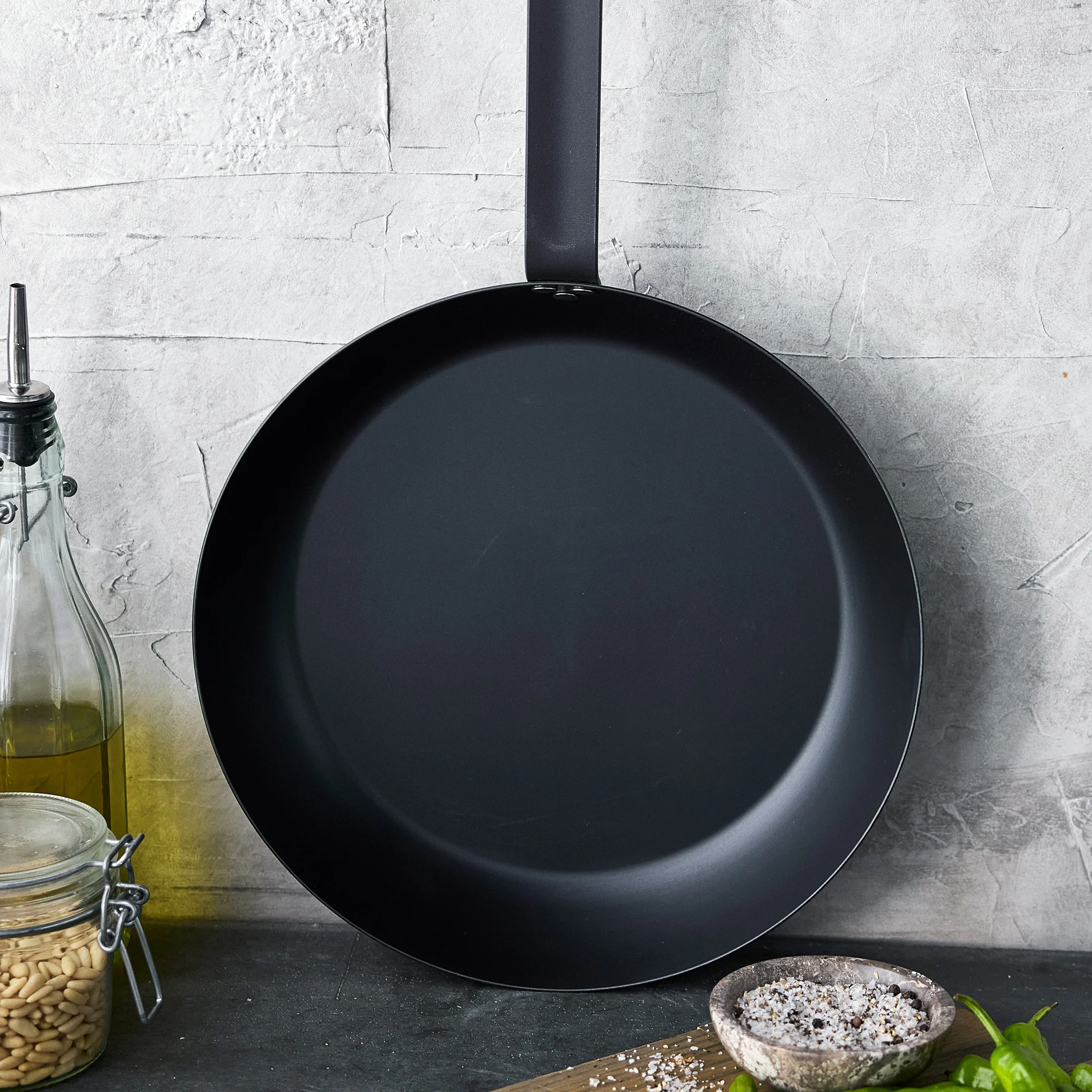 Bobby Flay by GreenPan 5-Piece Carbon Steel Set with Bobby at Home Cookbook