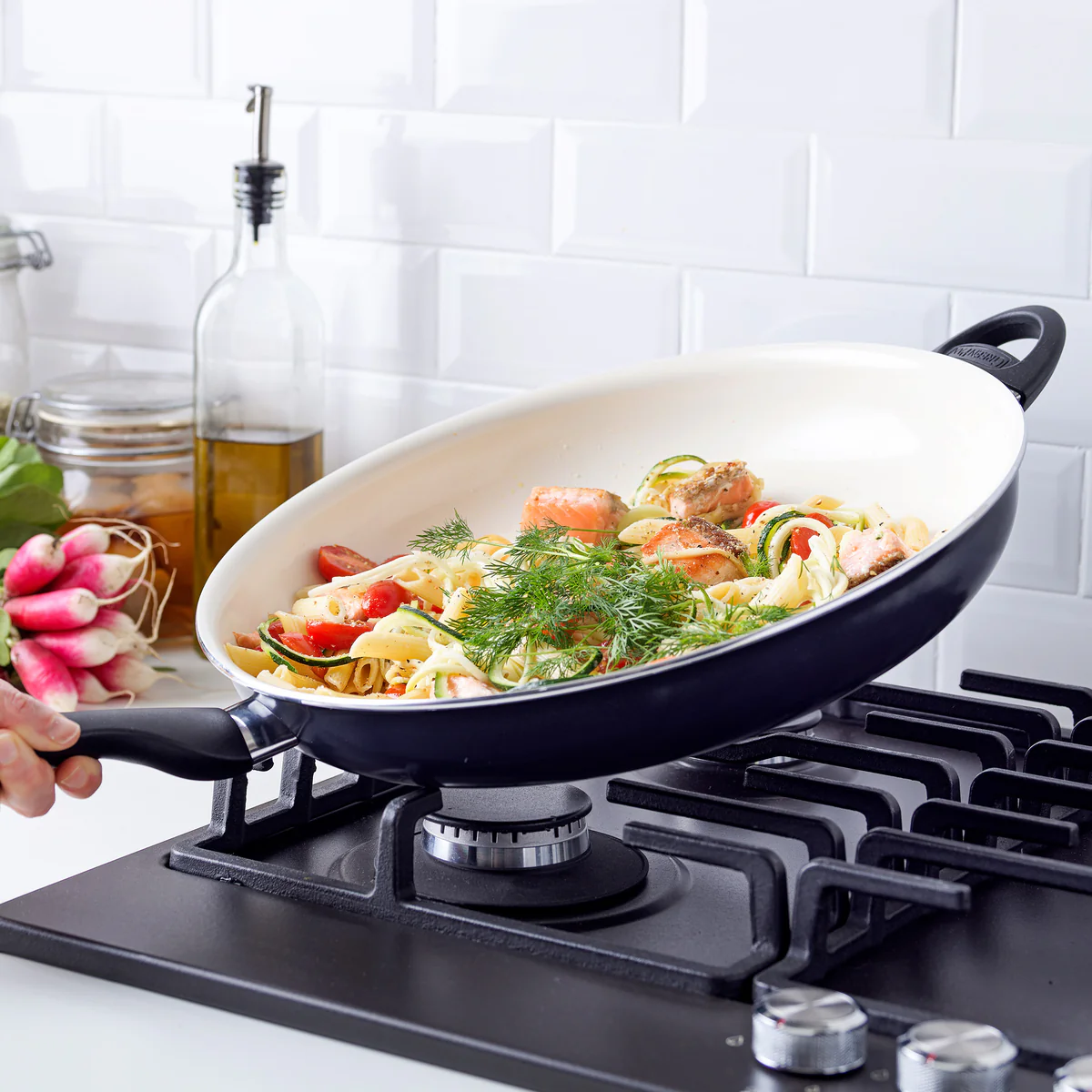 Rio Ceramic Nonstick 13.5 Frypan | Black