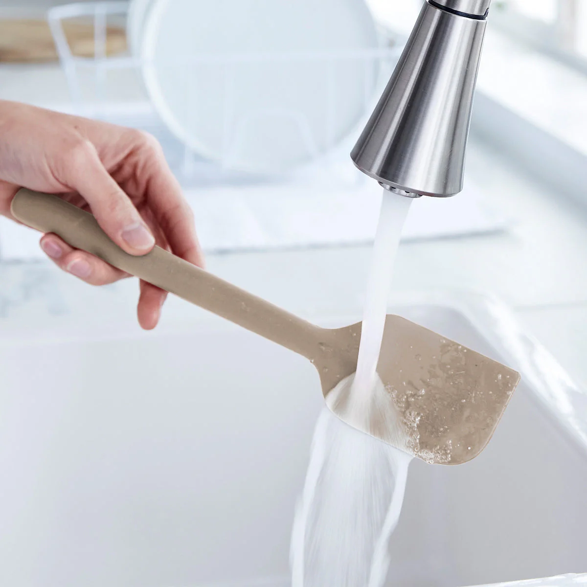 Platinum Silicone Spatula | Taupe