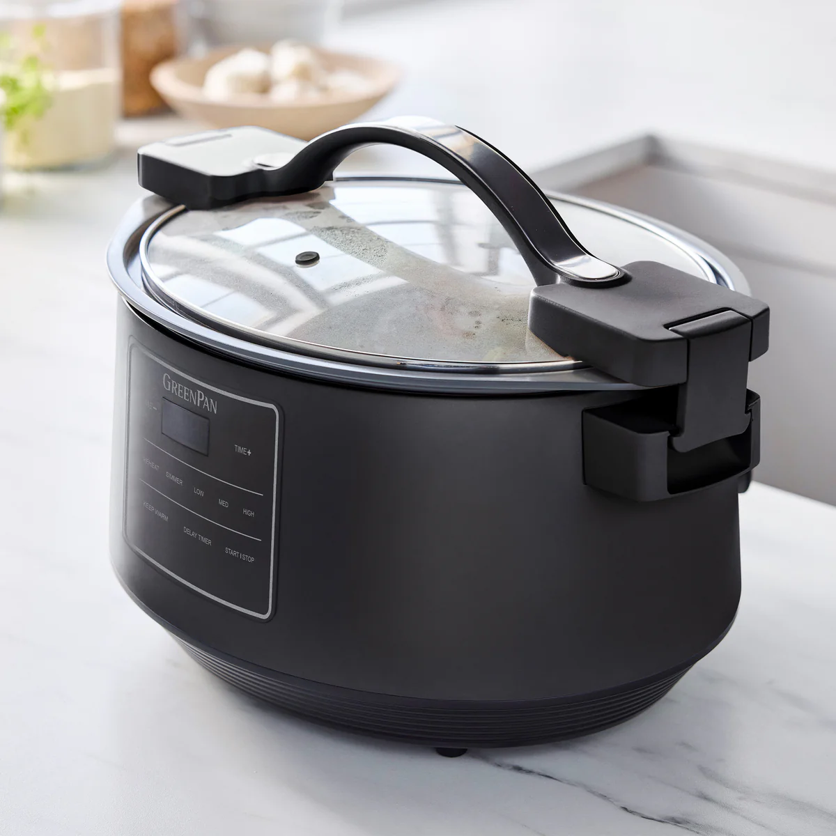 8-Quart Locking Lid Slow Cooker | Graphite