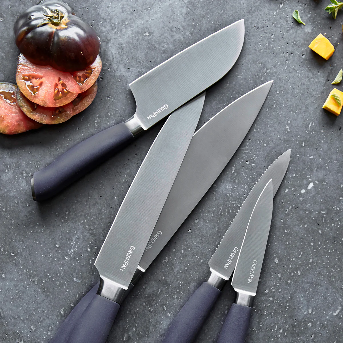 Titanium Cutlery 5 Santoku Knife