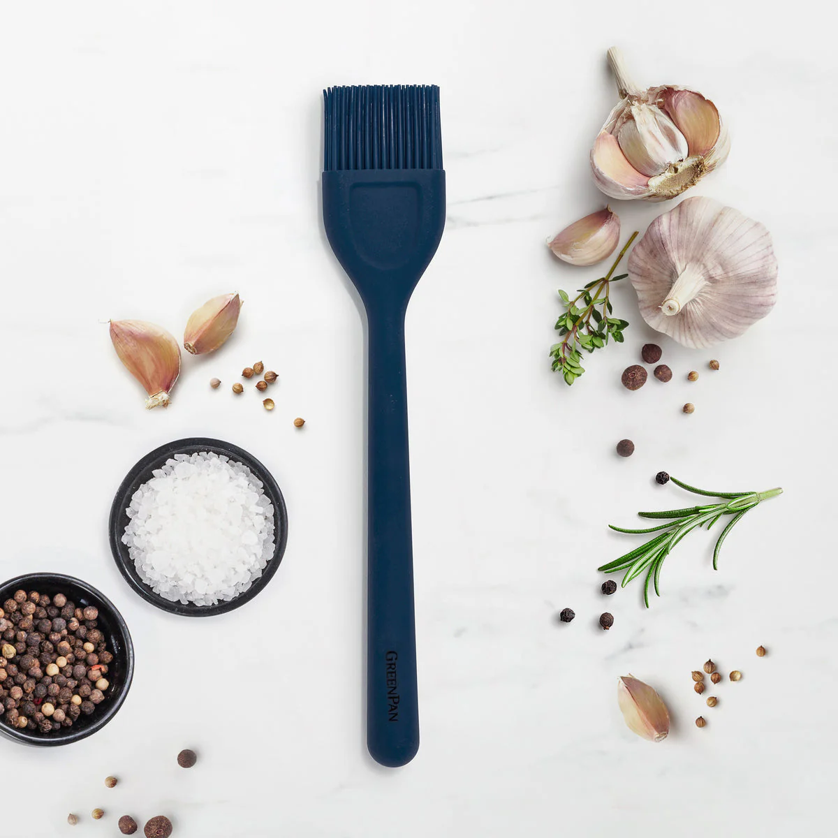 Platinum Silicone Basting Brush | Navy