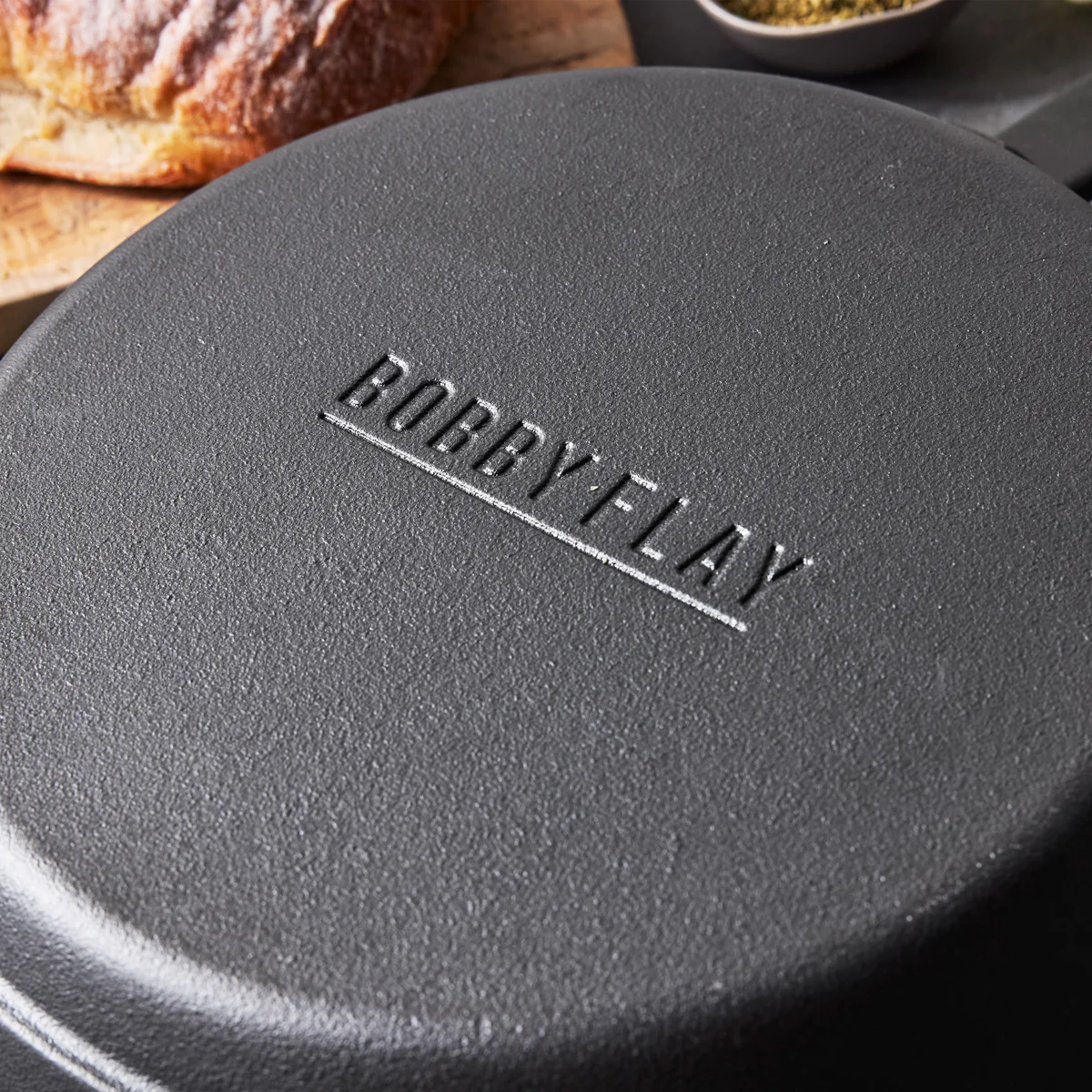 Bobby Flay by GreenPan 8, 10 and 12 Cast Iron Frypan Set