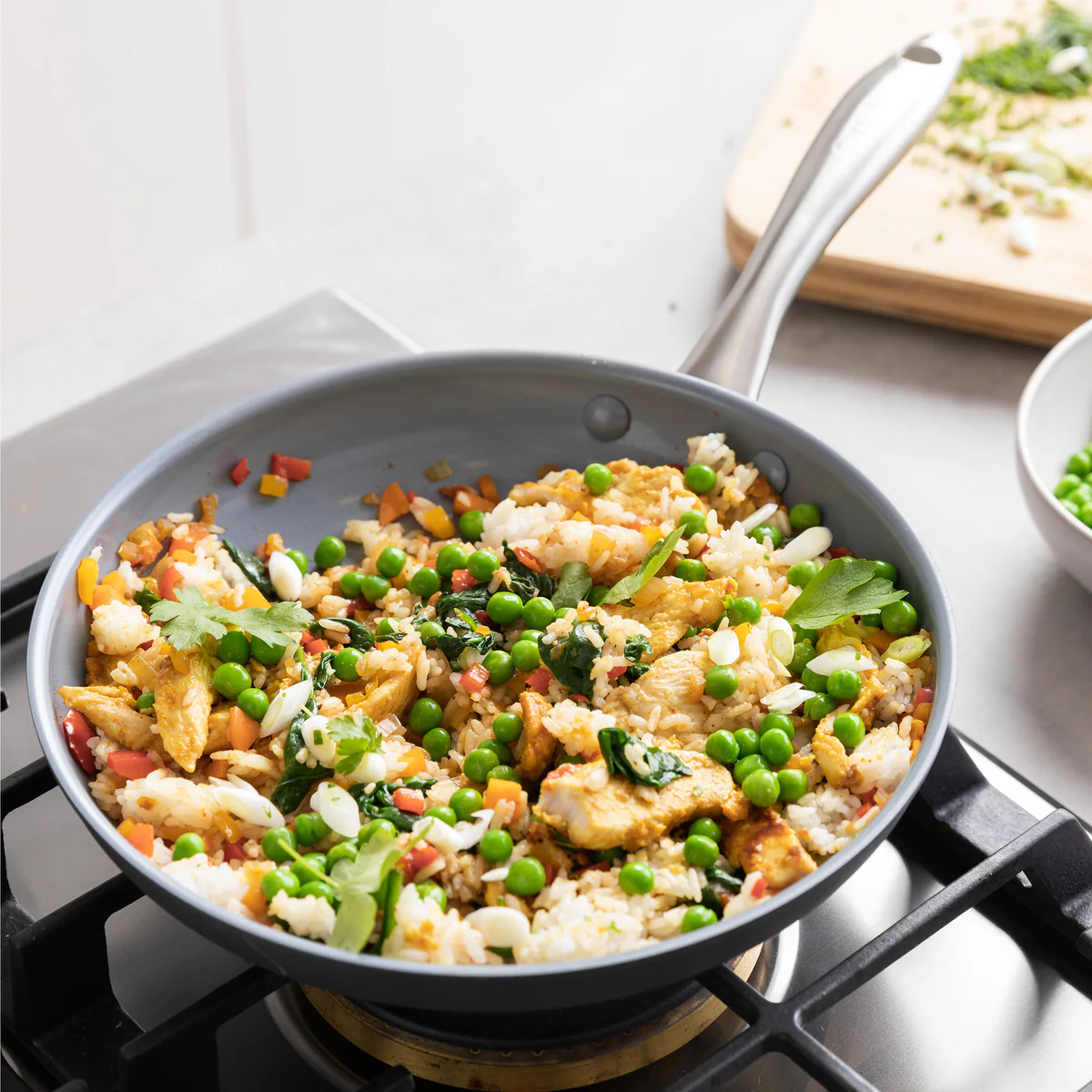 Lima Ceramic Nonstick 12 Frypan with Lid