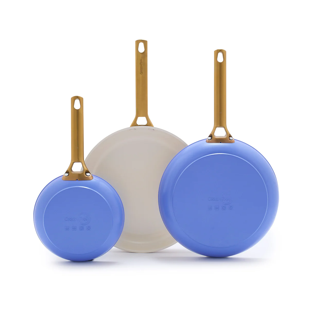 Reserve Ceramic Nonstick 8, 10 and 12 Frypan Set | Wisteria