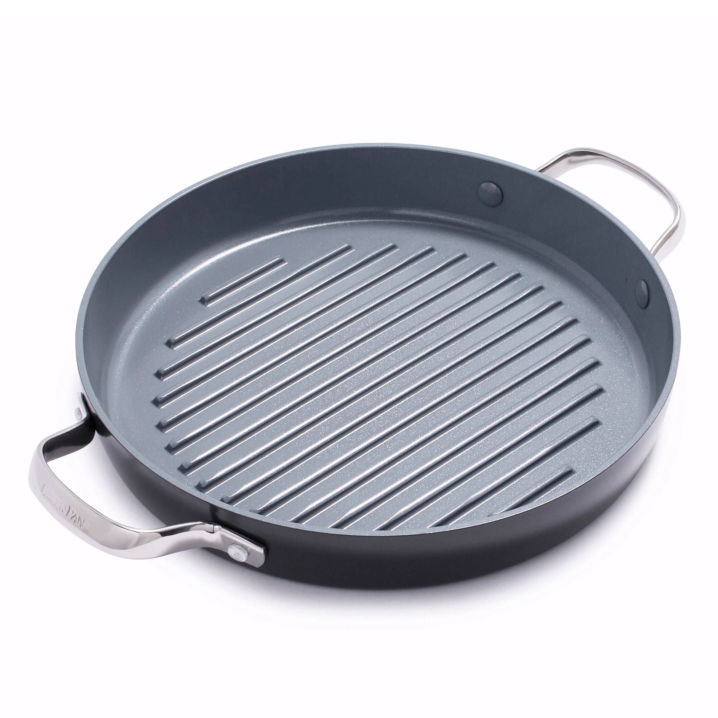 Valencia Pro Ceramic Nonstick 11 Round Grill Pan