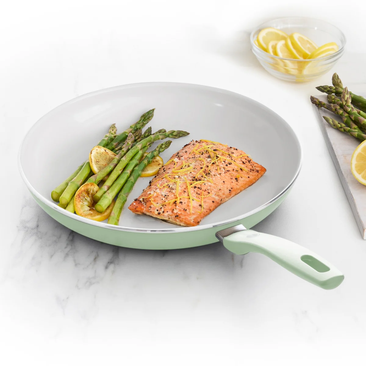 Dover Ceramic Nonstick 12 Frypan | Pastel Green