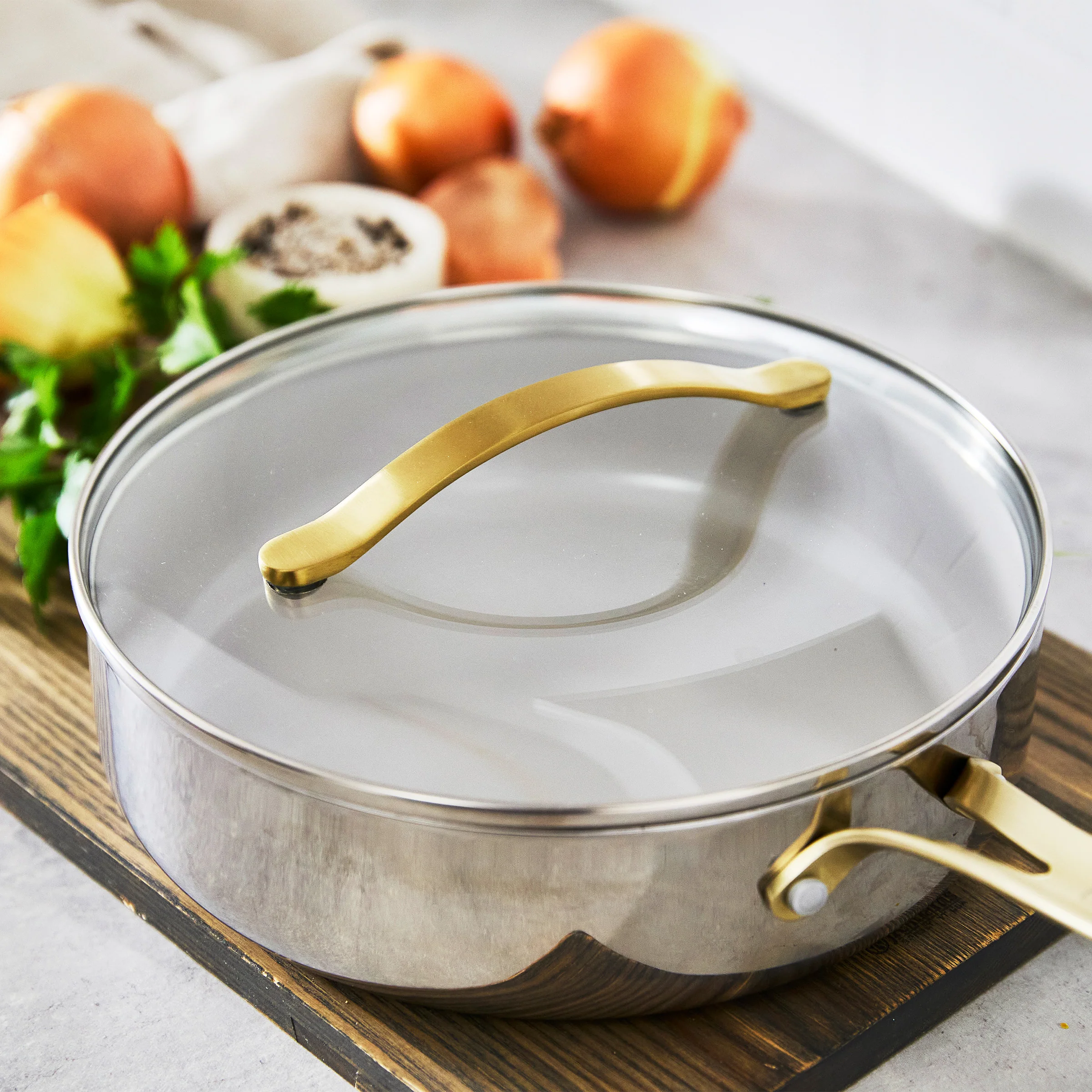 Nova Gallery Stainless Steel 10-Piece Cookware Set