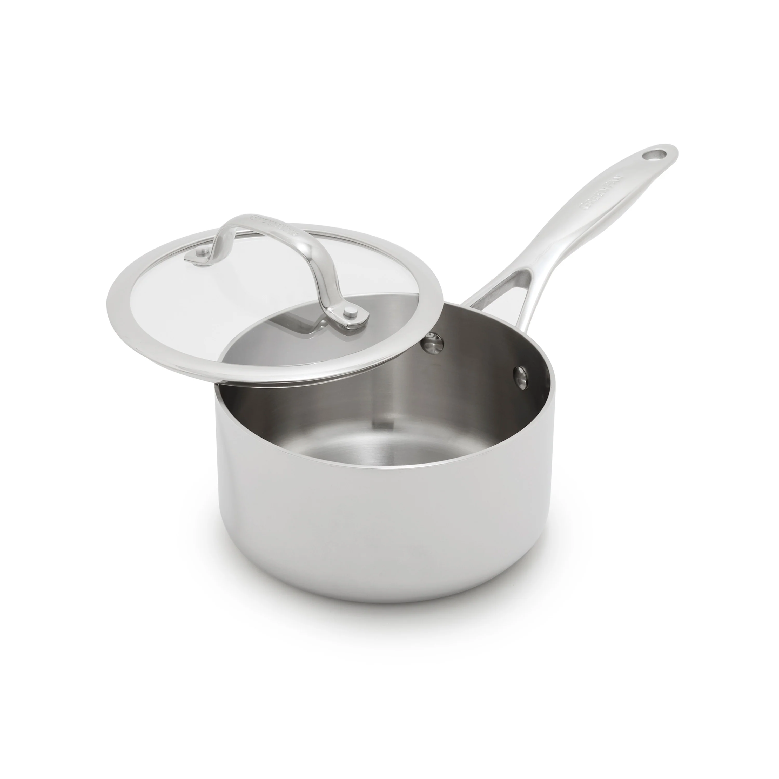 Valencia Pro Stainless Steel Uncoated 1.6-Quart Saucepan with Lid