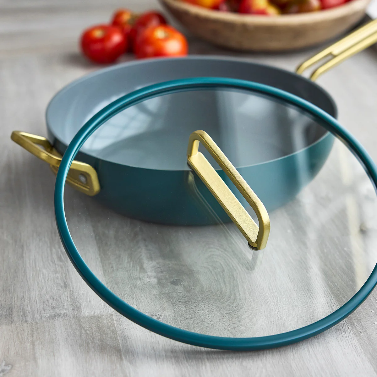 Stanley Tucci™ Ceramic Nonstick 4.5-Quart Stanley Pan Jr. | Venetian Teal