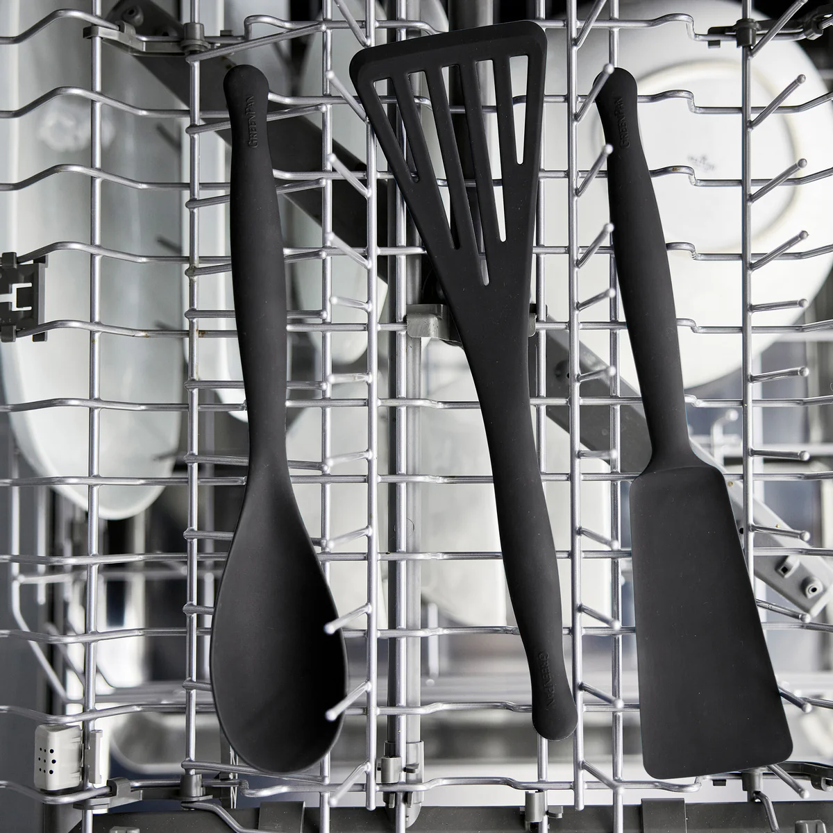 Premiere Silicone 6-Piece Utensil Set | Black