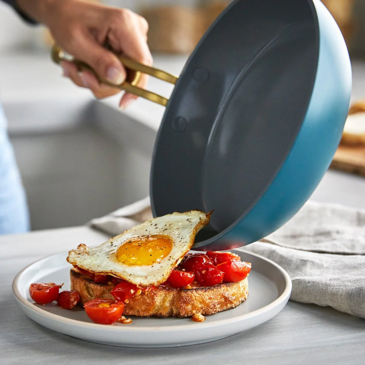 Stanley Tucci™ Ceramic Nonstick 8 Frypan | Venetian Teal