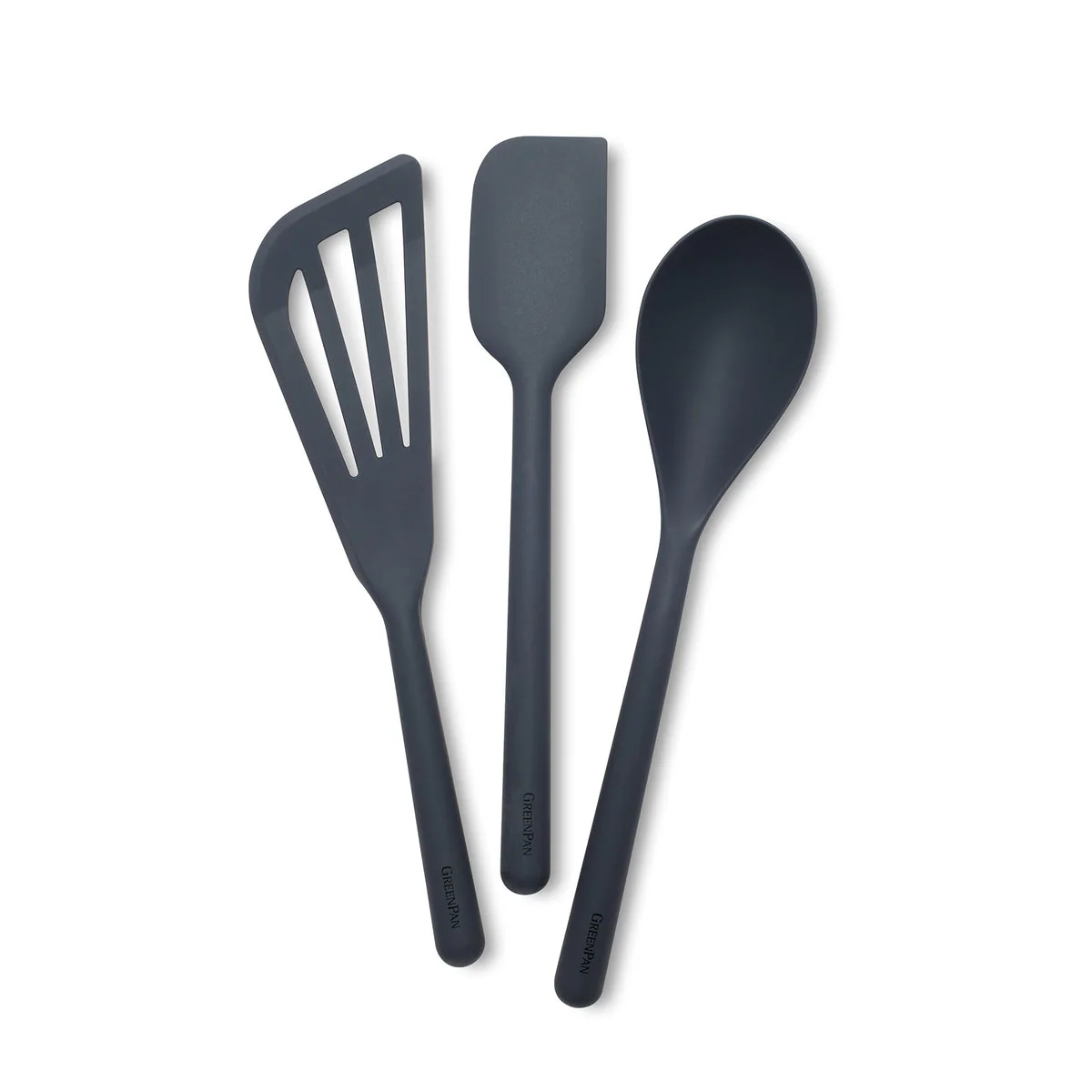 Platinum Silicone Tools 3-Piece Utensil Set | Gray