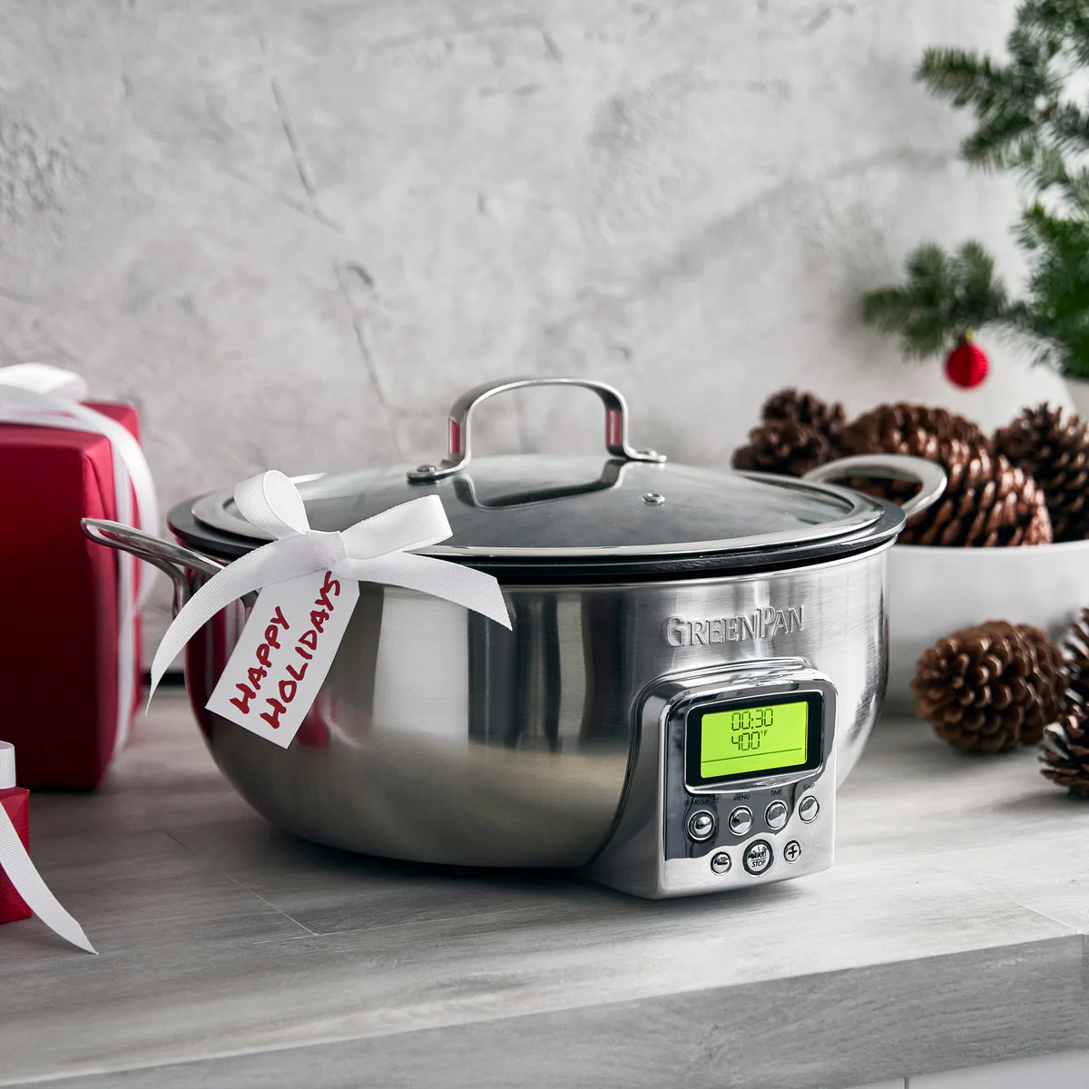 Multifunction Deep Electric Skillet | Premiere Stainless Steel