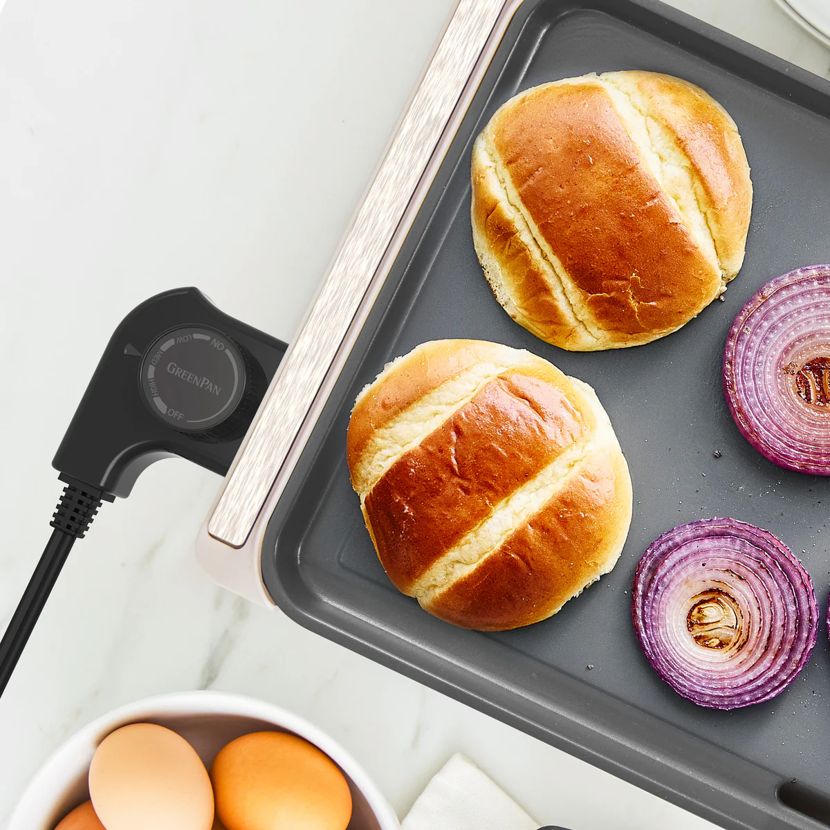 Advanced Griddle with Warming Drawer | Clay