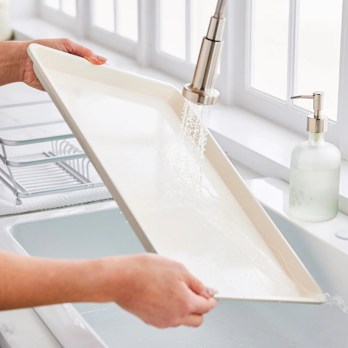 GreenLife Ceramic Nonstick 18 x 13 Cookie Sheet | Taupe