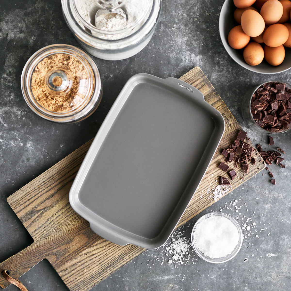 Premiere Ovenware Ceramic Nonstick 2-Piece 13 x 9  Quarter Sheet Pan Set