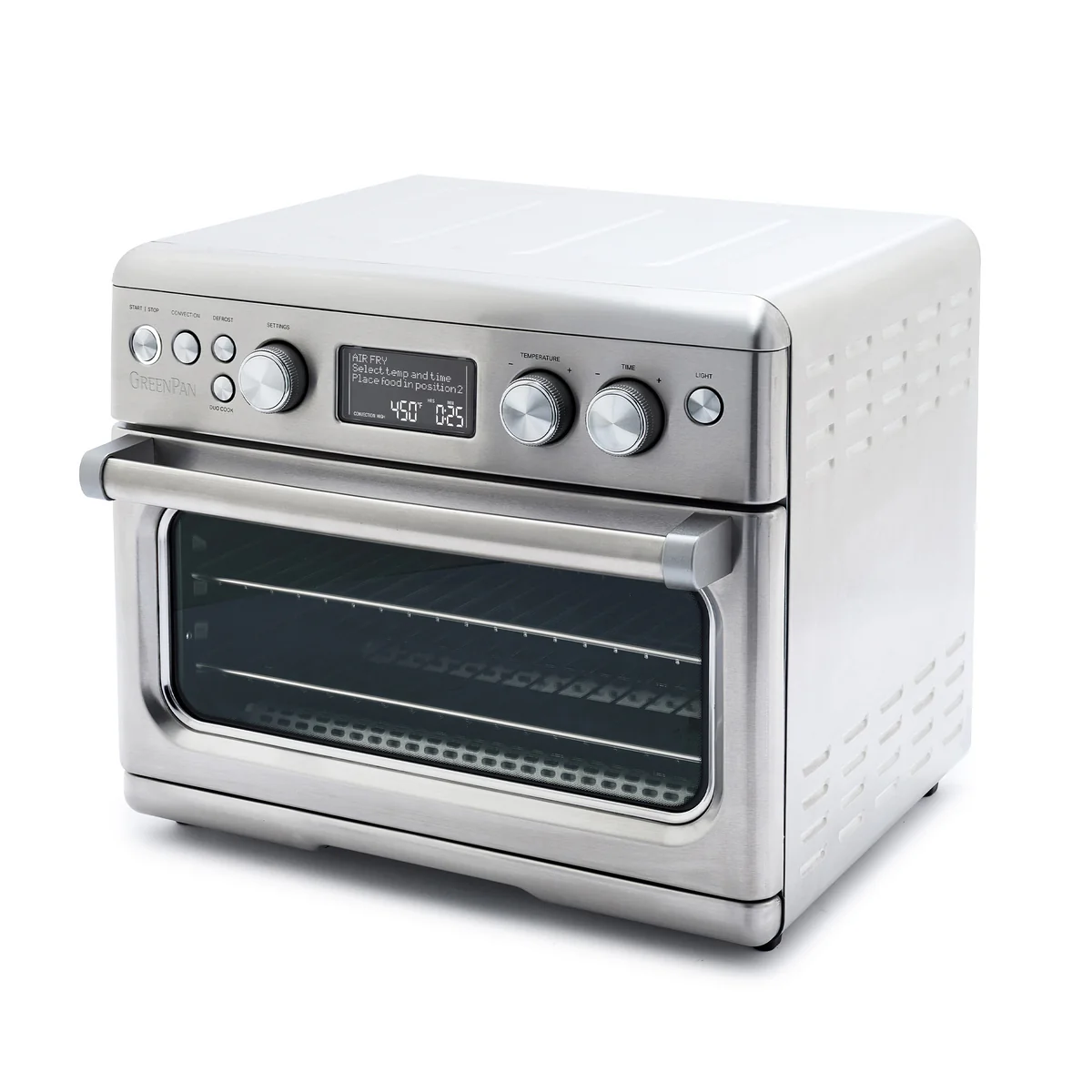 Elite Convection Air Fryer Toaster Oven | Premiere Stainless Steel
