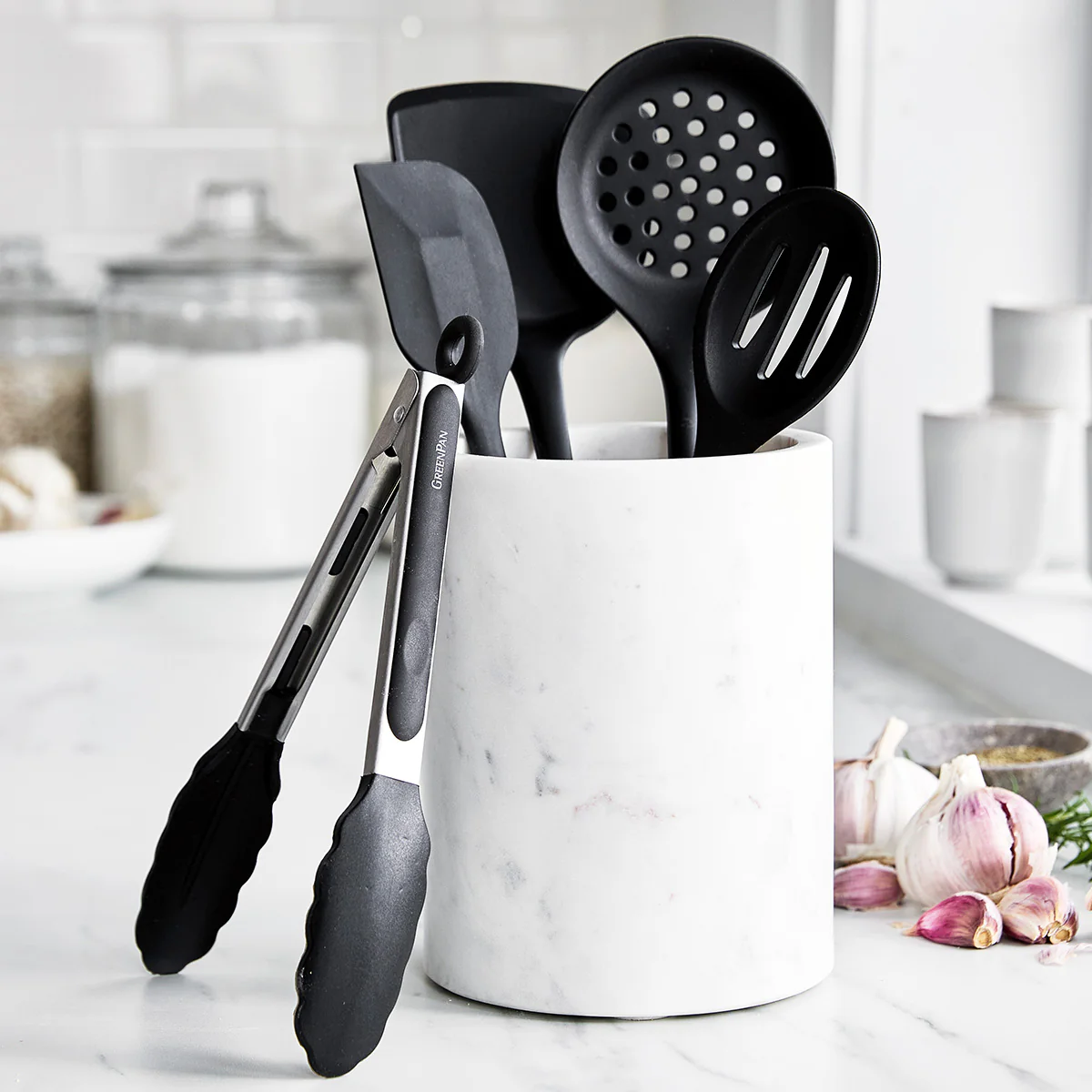 5-Piece Silicone Utensil Set | Black