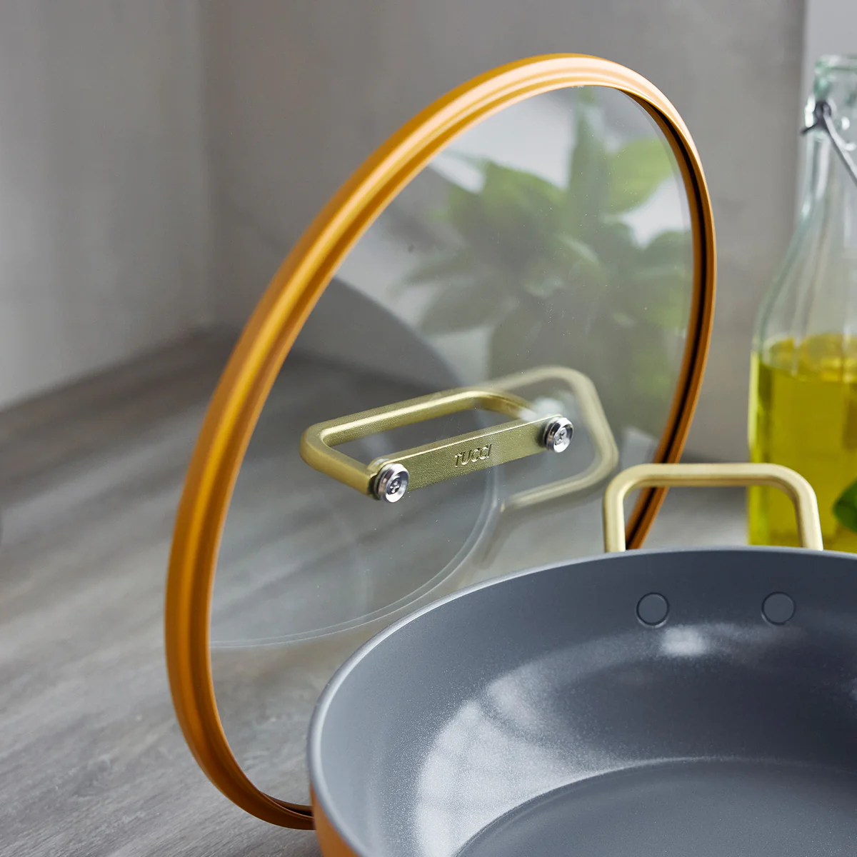 Stanley Tucci™ Ceramic Nonstick 4.5-Quart Stanley Pan Jr. | Roma Gold