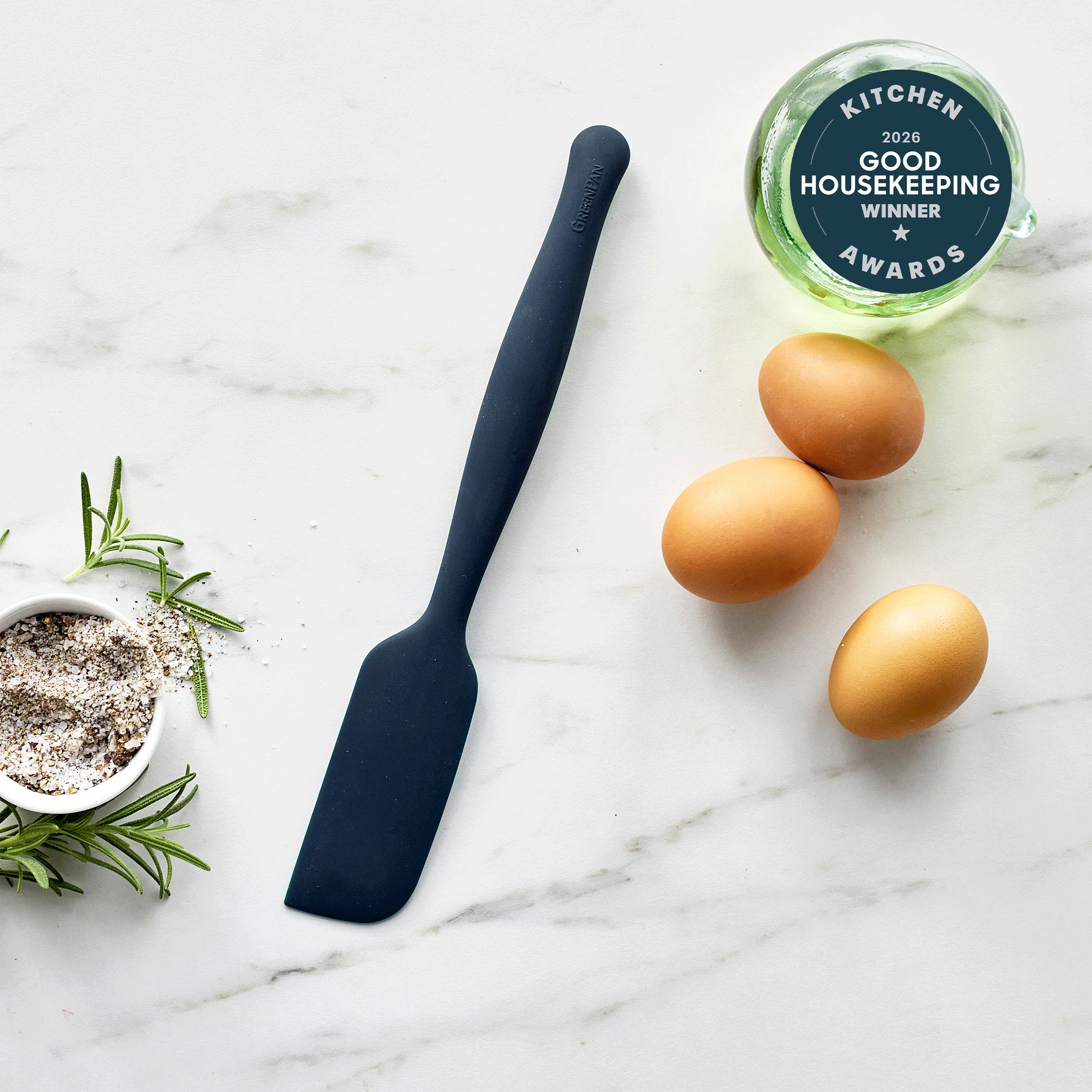 Premiere Silicone Small Jar Scraper | Oxford Blue