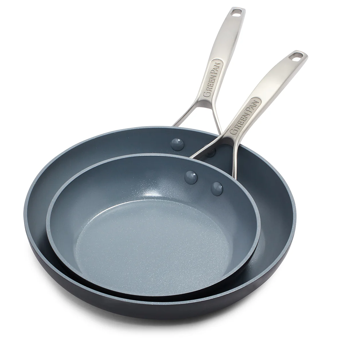 Paris Pro Ceramic Nonstick 10 and 12 Frypan Set
