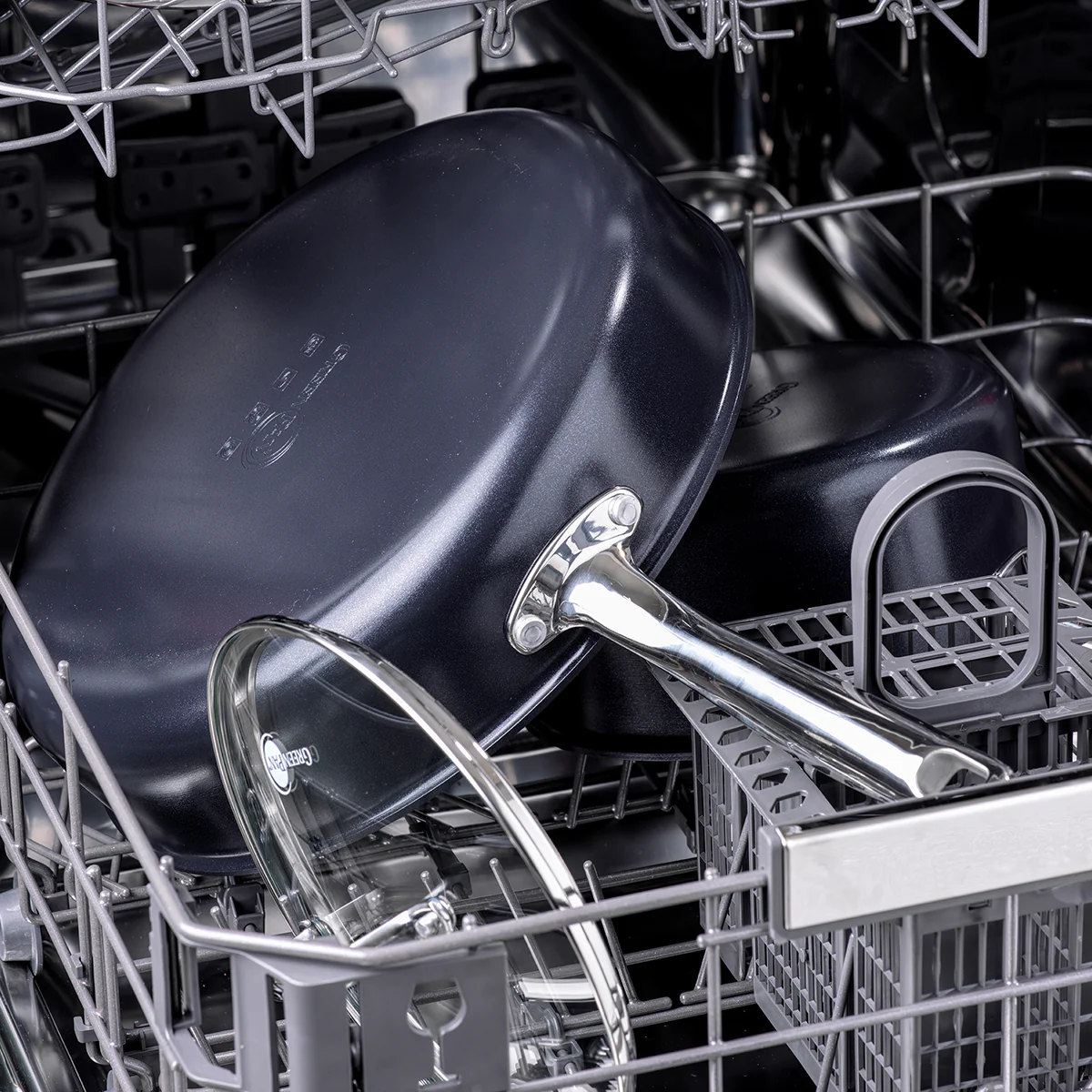 Chatham Black Ceramic Nonstick 5-Piece Cookware Set