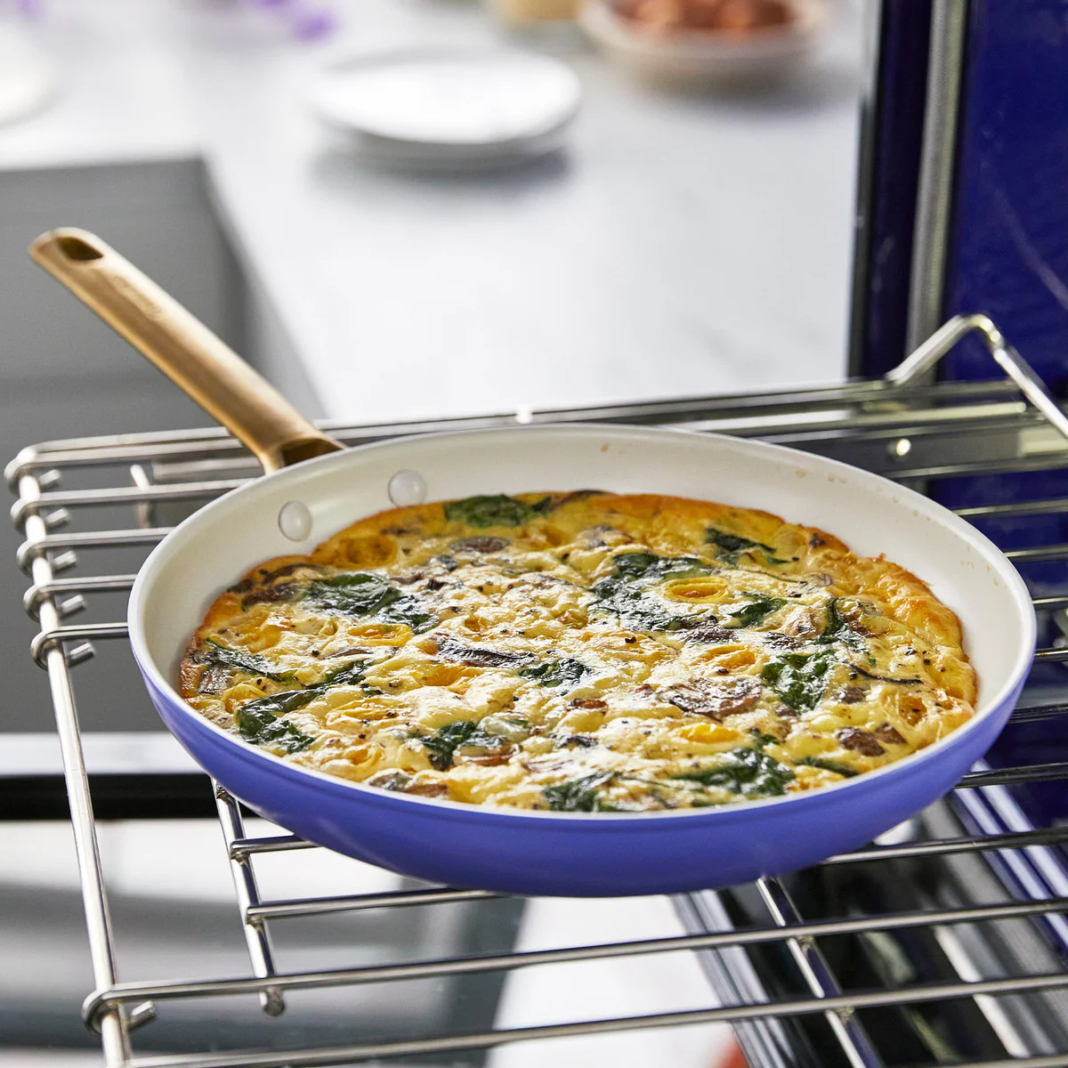 Reserve Ceramic Nonstick 8, 10 and 12 Frypan Set | Wisteria