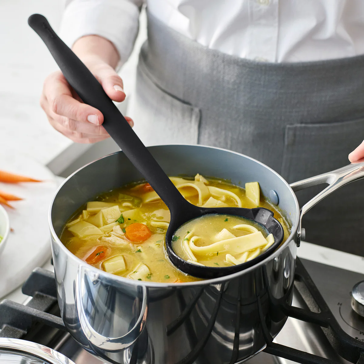 Premiere Silicone 6-Piece Utensil Set | Black