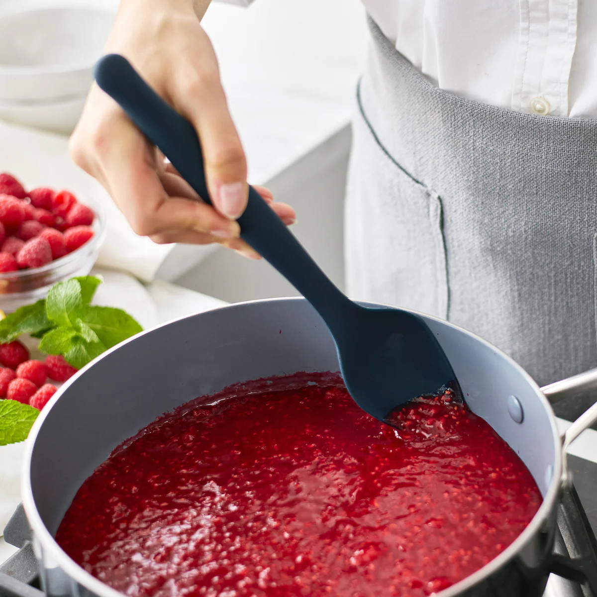 Premiere Silicone Tasting Spoon | Oxford Blue