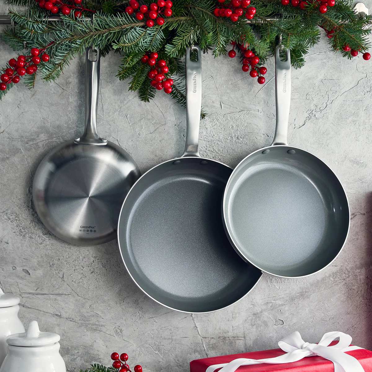 Chatham Stainless 8, 9.5 and 11 Frypan Set