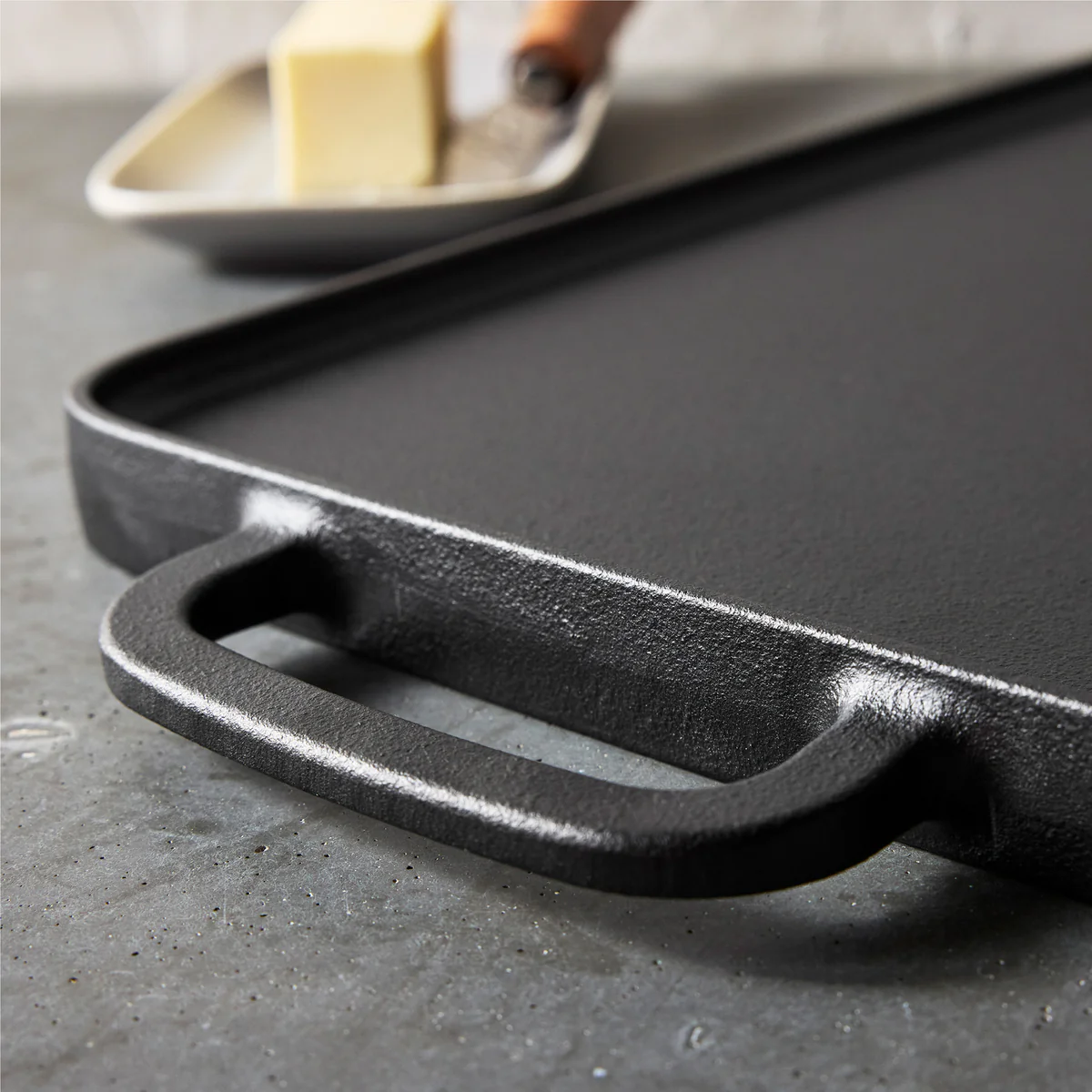 Bobby Flay by GreenPan 9.5 x 16.5 Reversible Cast Iron Grill Griddle