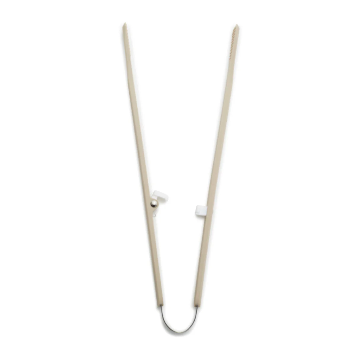 Platinum Silicone Tongs | Taupe