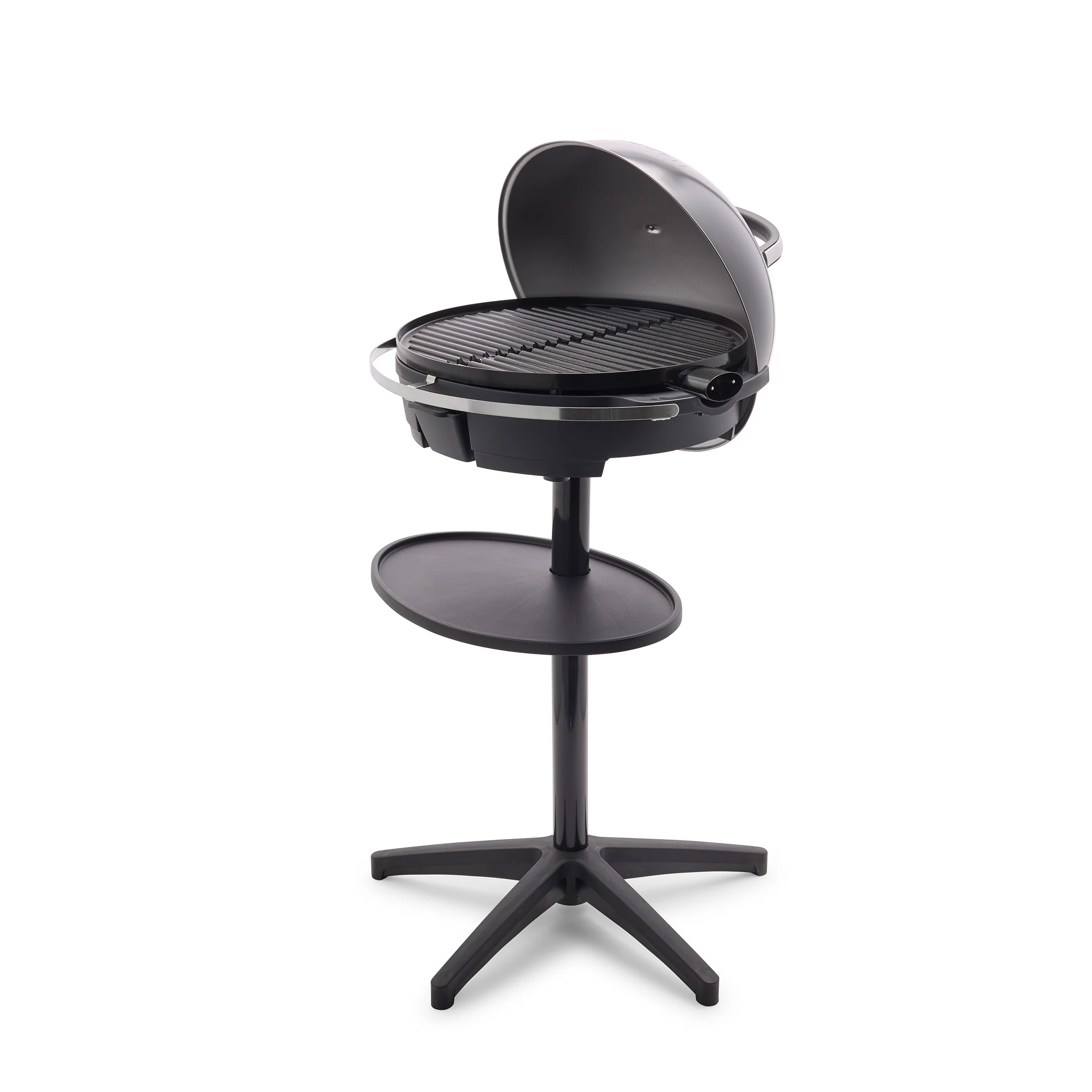 2-in-1 Portable Indoor/Outdoor Electric Grill & Griddle | Graphite