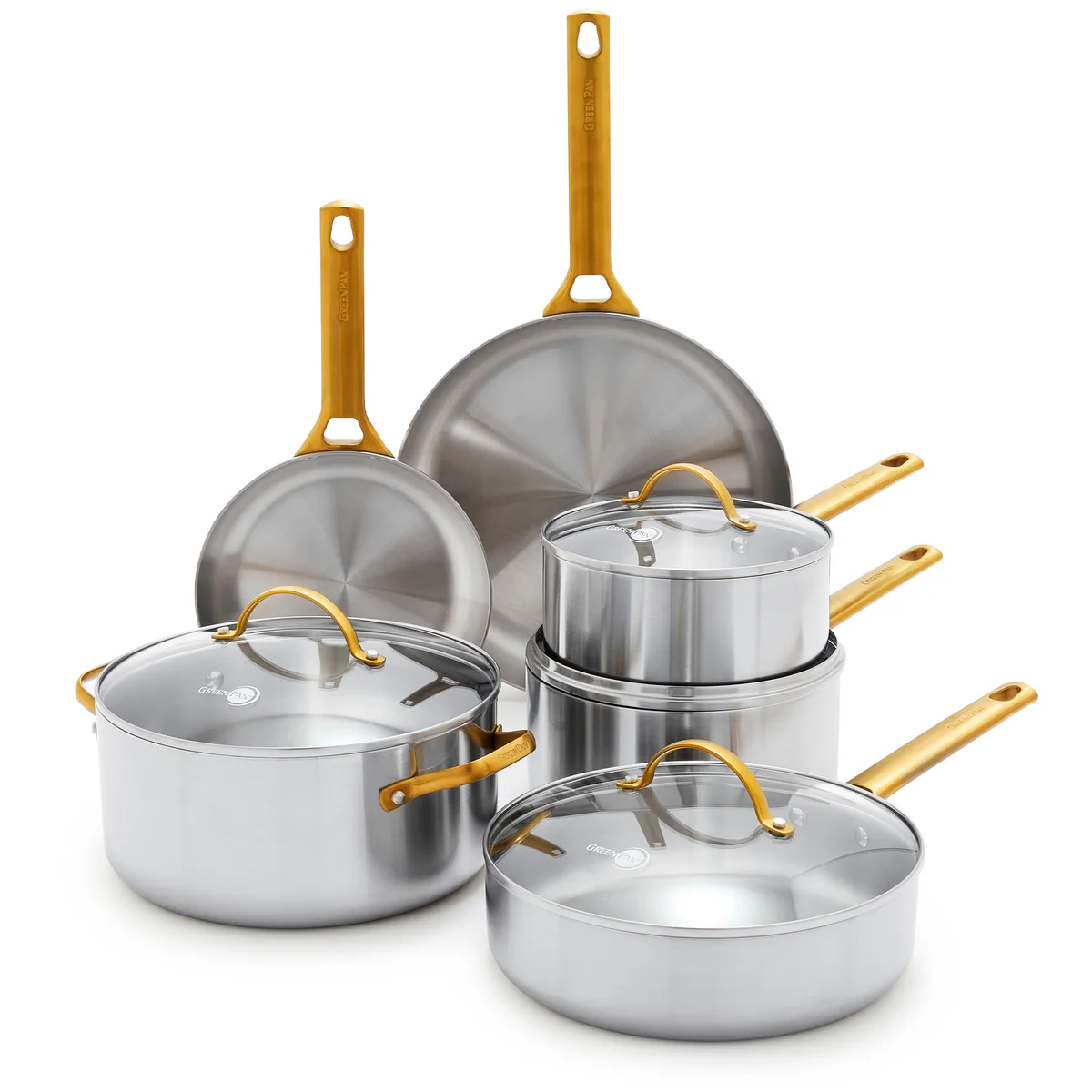 Reserve Stainless Steel 10-Piece Cookware Set