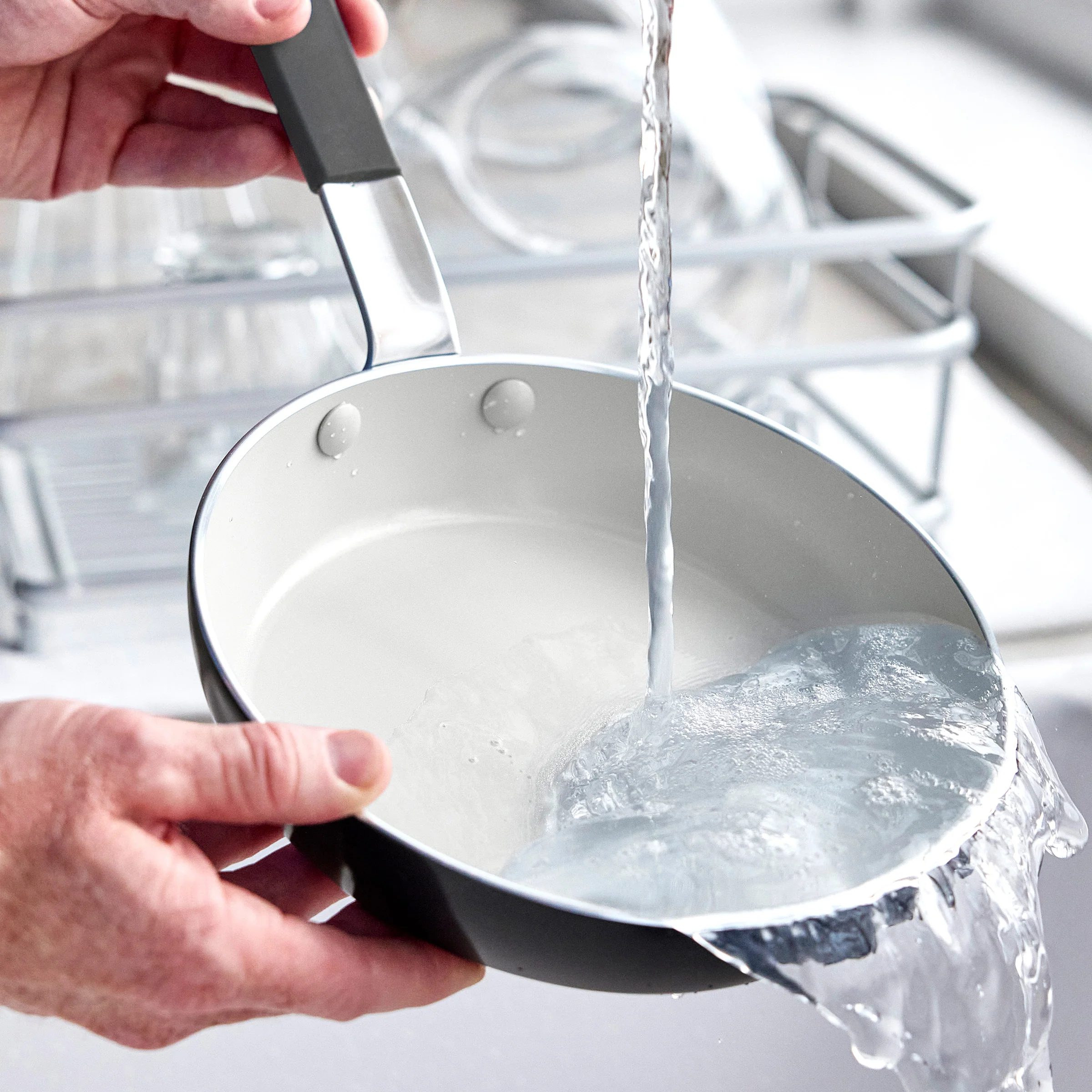 Bobby Flay by GreenPan Professional Ceramic Nonstick 12 Frypan | Graphite