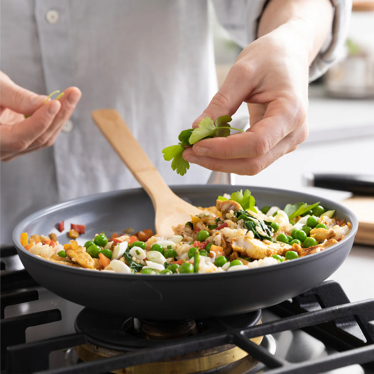 Lima Ceramic Nonstick 12 Frypan with Lid