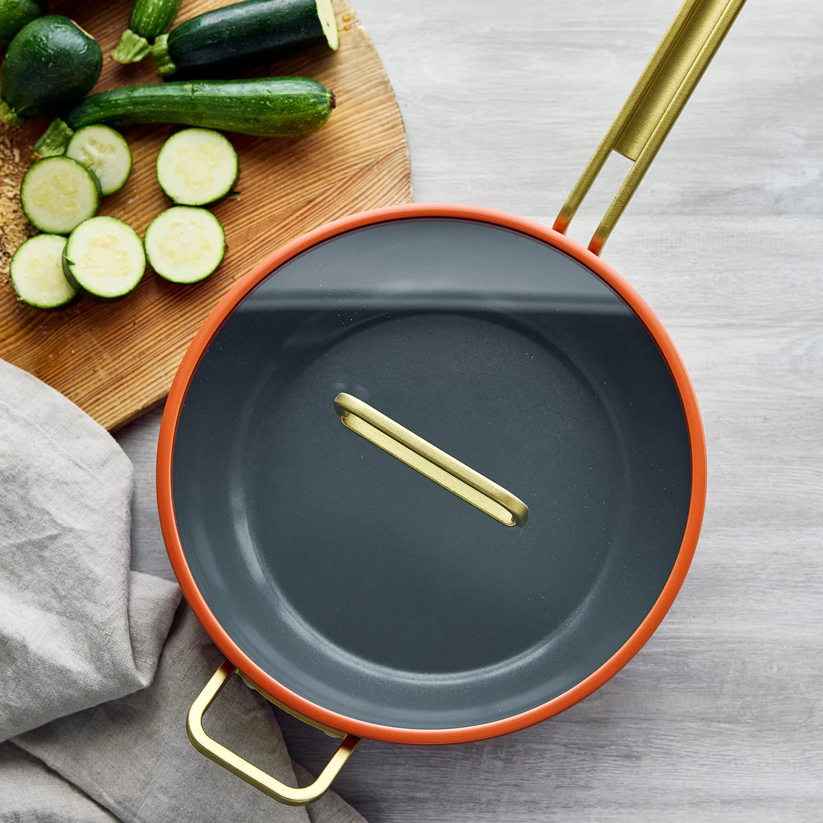 Stanley Tucci™ Ceramic Nonstick 4.5-Quart Stanley Pan Jr. | Amalfi Sunset