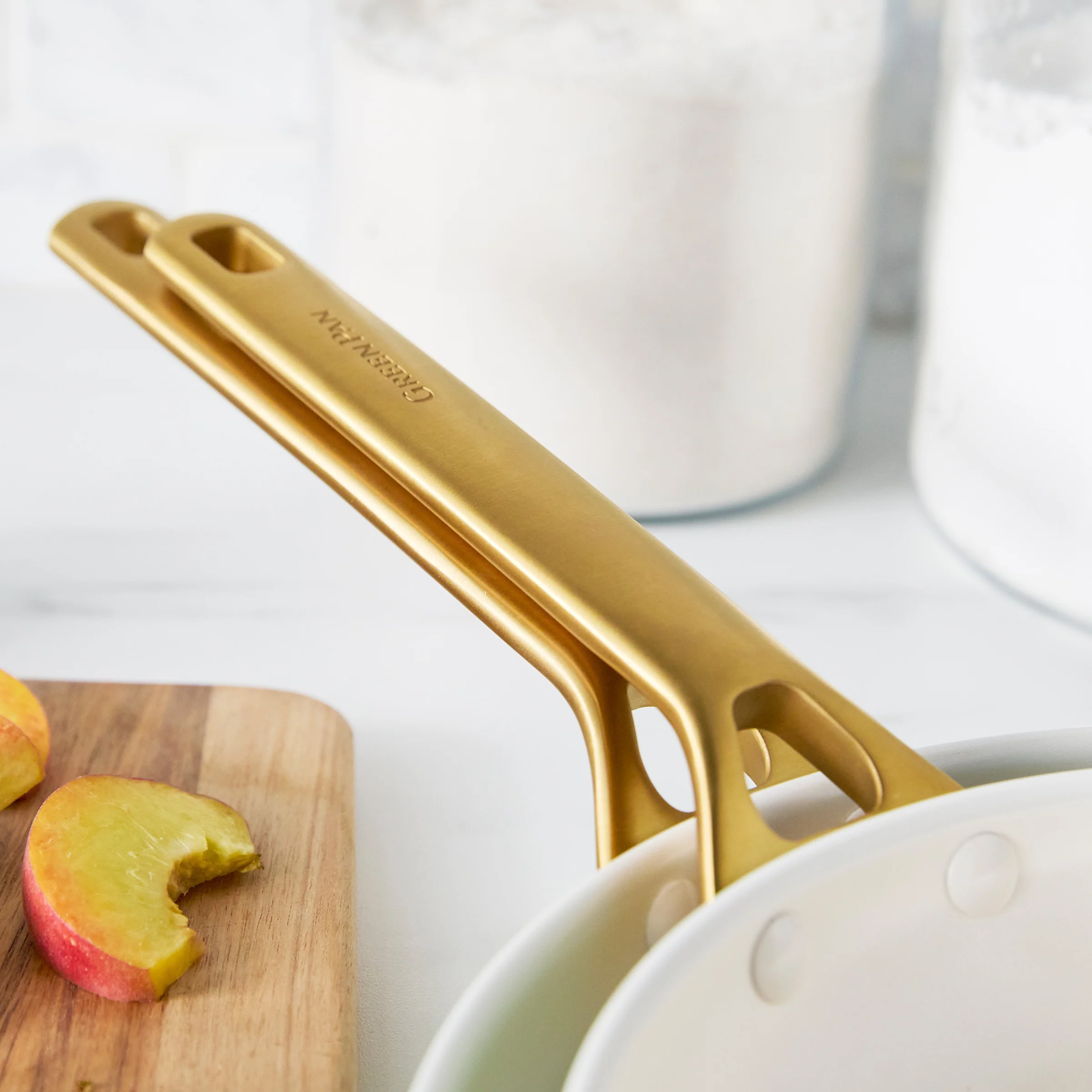 Reserve Pro Ceramic Nonstick 8, 10 and 12 Frypan Set | Macadamia