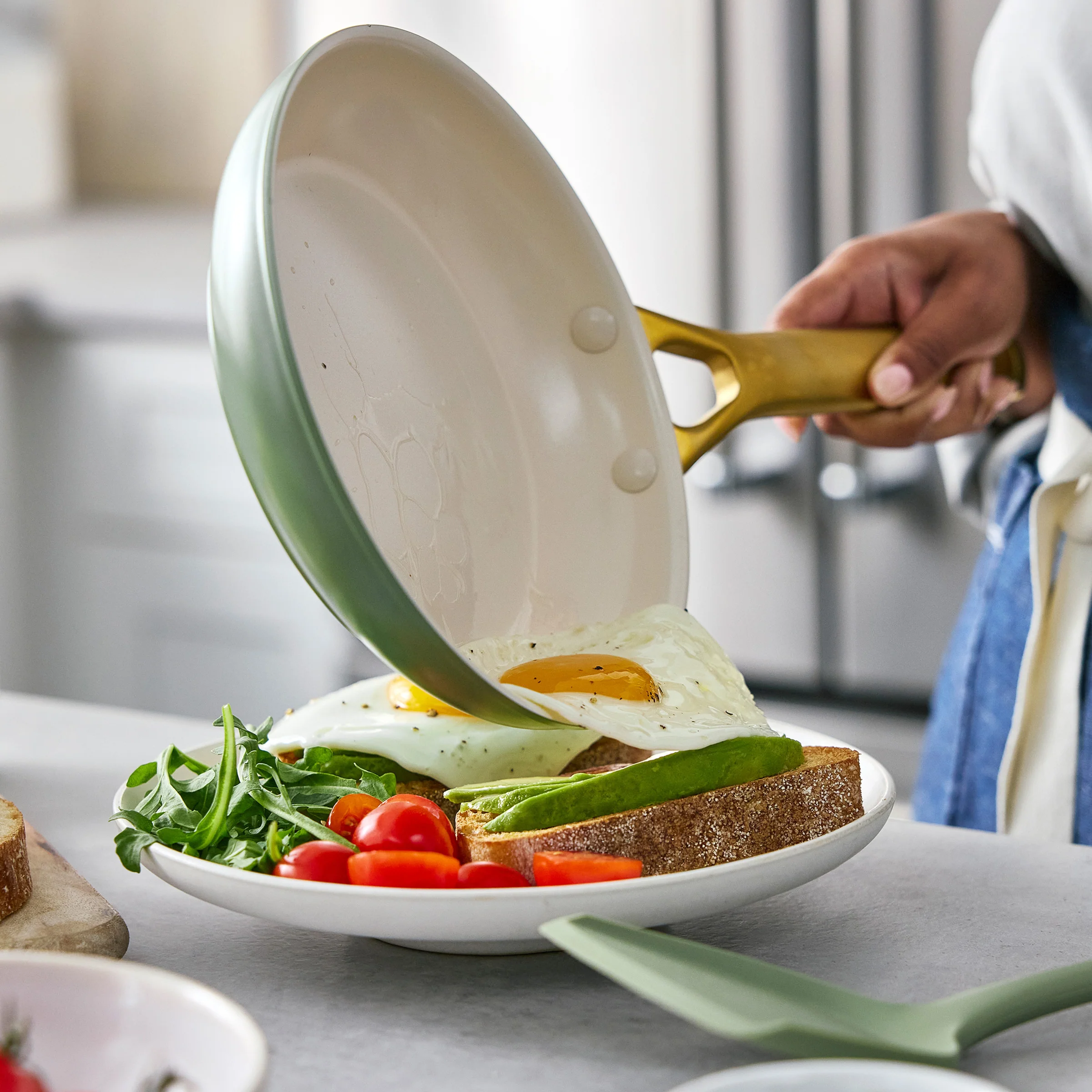 Reserve Pro Ceramic Nonstick 8 Frypan | Sage