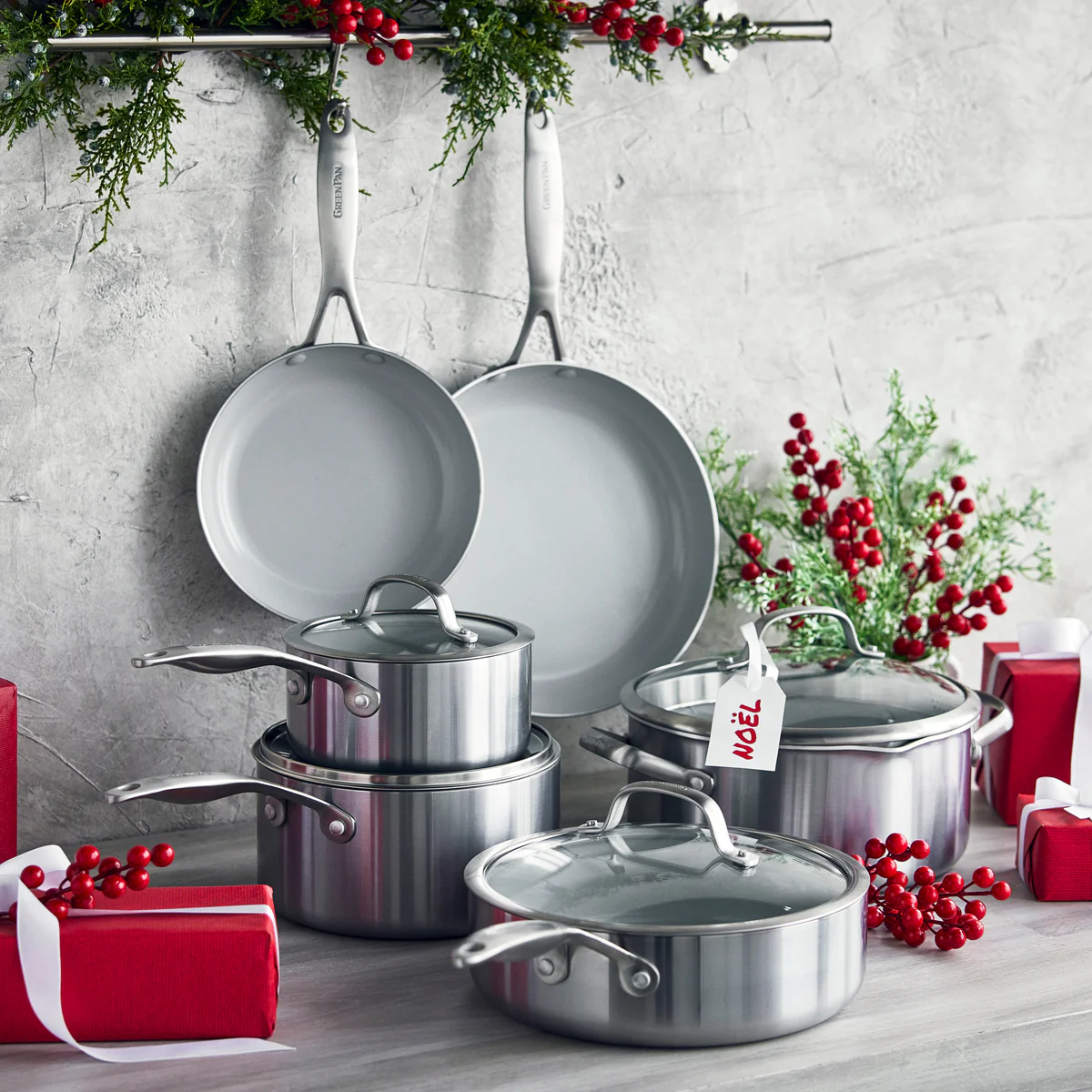 Venice Pro Ceramic Nonstick 10-Piece Cookware Set